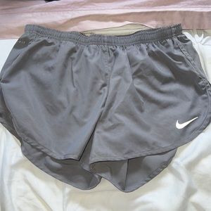 Gray Nike shorts, Size Medium